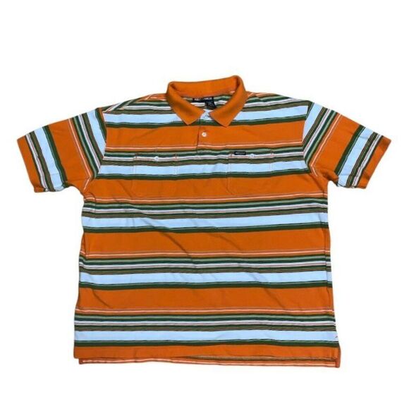 Rocawear Striped Polo Shirt - Picture 1 of 4